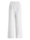 Varley Extra Wide Leg 29.5'' Trousers In Gray