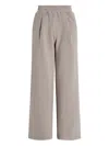 Varley The Extra Wide Leg 32 Stretch-jersey Sweatpants In Neutral