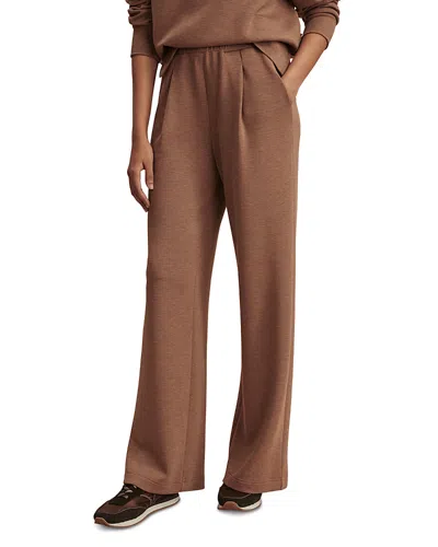 Varley Extra Wide Leg Pants In Brown