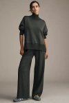 Varley Extra-wide-leg Pull-on Pants In Green