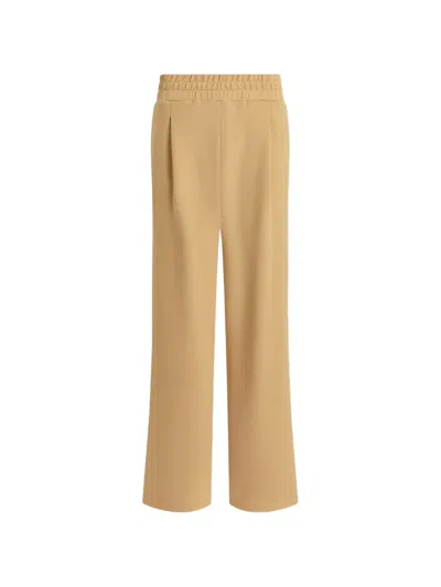 Varley Extra Wide Leg Trousers In Neutral