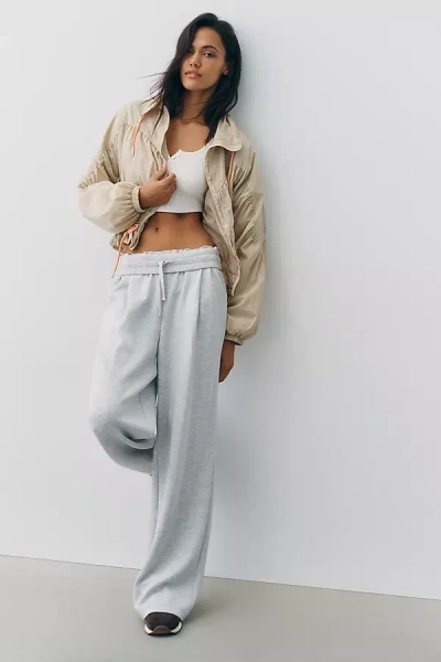 Varley Extra-wide-leg Pull-on Pants In Brown