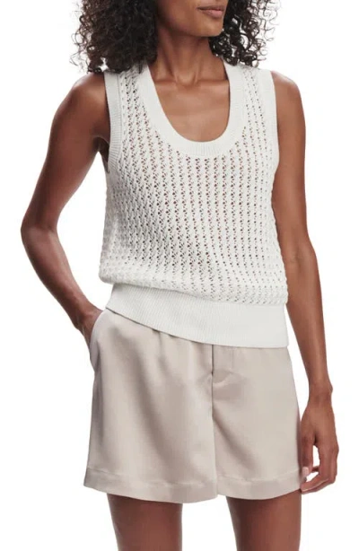 VARLEY VARLEY FERNS OPEN STITCH SWEATER TANK