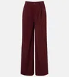 Varley Floris Wide-leg Corduroy Trousers In Brown
