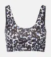 Varley Form Elsie Sports Bra In Deep Motion Petal In Blue