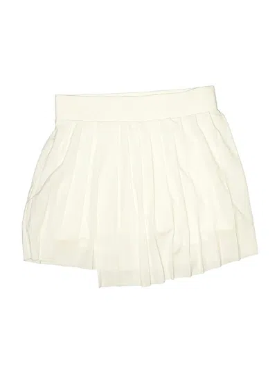 Pre-owned Varley Formal Skirt In Ivory