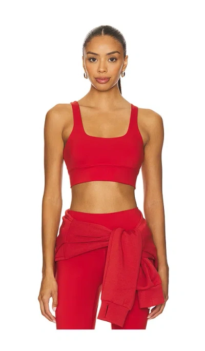 Varley Free Soft Cori Sports Bra In Red