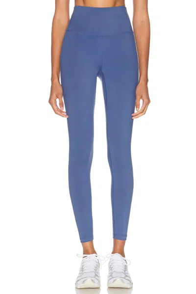 Varley Freesoft High-waisted Leggings In Blue