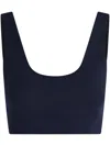 Varley Freesoft™️ Cori Logo-print Tank Top In Blau