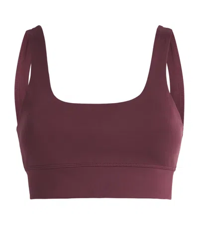 Varley Free Soft Cori Sports Bra In Brown