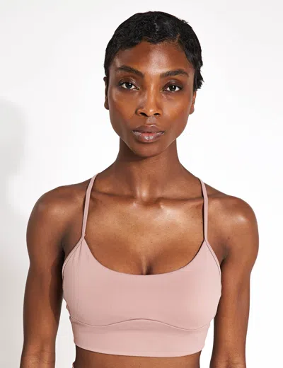 Varley Freesoft Emmie Bralette In Brown