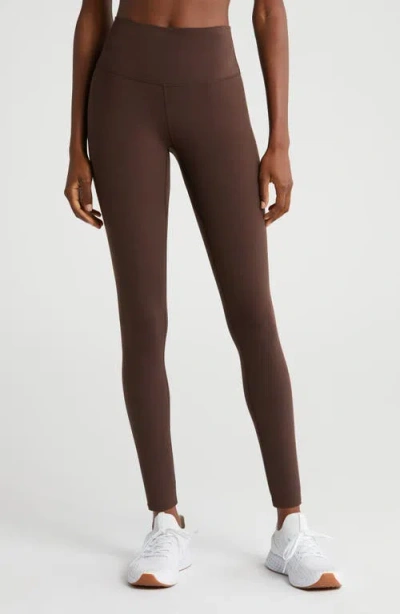 Varley Freesoft™ High Rise 25-inch Leggings In Brown