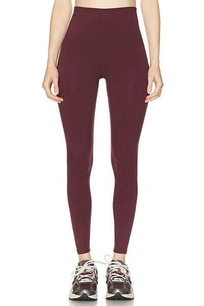 Varley Freesoft High Rise 28 Legging In Burgundy