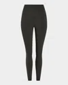 Varley Freesoft High-waisted Leggings In Dark Resin Green