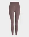 Varley Freesoft High Rise 25 Legging In Deep Taupe