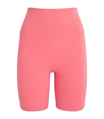 Varley Freesoft High-rise Shorts In Pink