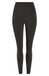 Varley Freesoft High-waisted Leggings In Dark Resin Green