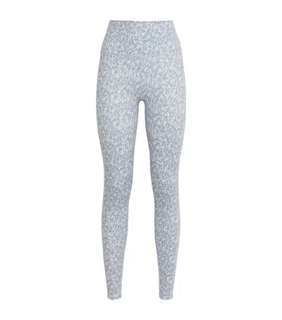 Varley Freesoft High-rise Sports Leggings In Gray