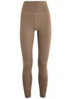 Varley Freesoft Panelled Stretch-jersey Leggings In Taupe