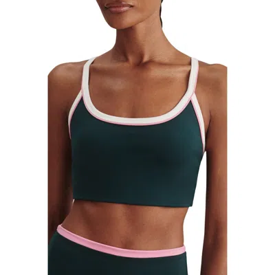 Varley Freesoft Piper Sports Bra In Green