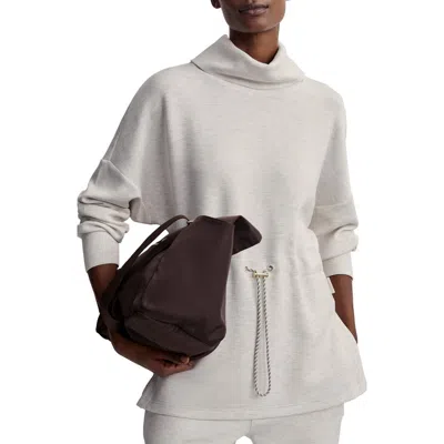 Varley Freya Funnel Neck Sweatshirt In Gray
