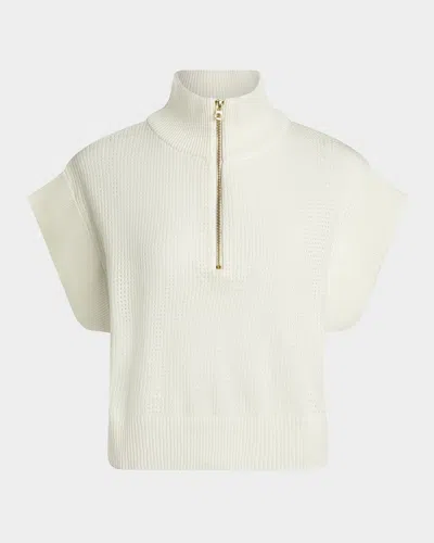 VARLEY FULTON CROPPED KNIT TOP