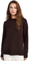 Varley Mae Oversize Sweatshirt In Coffee Bean