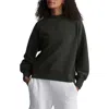 Varley Goulding Rib Sweatshirt In Dark Resin Green