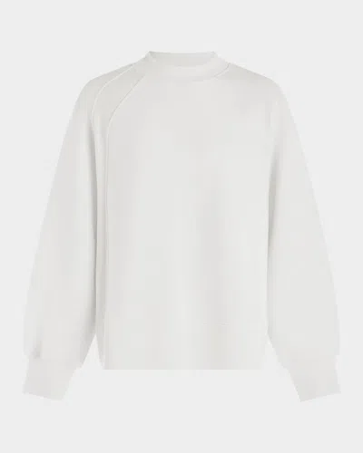 Varley Goulding Ribbed Sweatshirt In Ivory