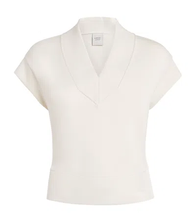 Varley Gracee Short-sleeve Sweater In Neutral