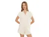 Varley Gracee 브이넥 탱크탑 In White