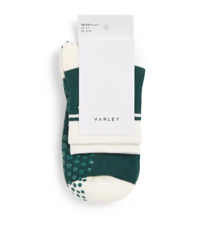 Varley Grip Grayson Socks In Green
