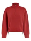 Varley Sian Spacer Half Zip Pullover In Red