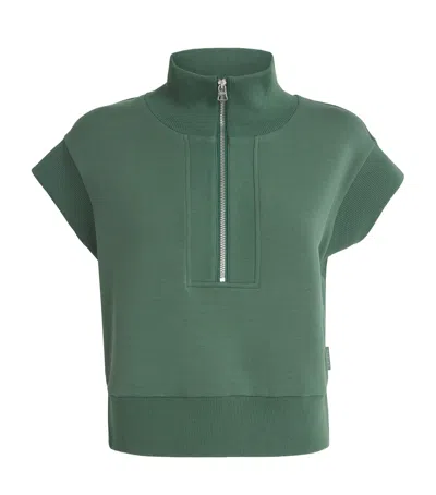 Varley Half-zip Kelly Sweatshirt In Green
