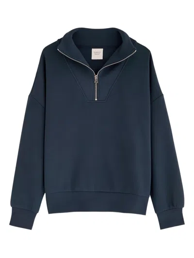 Varley Half-zip Sweatshirt In Blue
