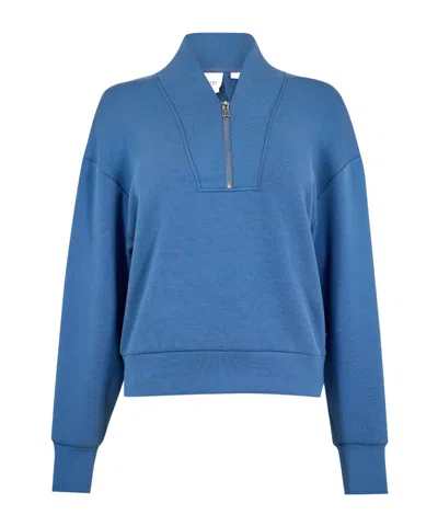 Varley Half-zip Sweatshirt In Blue