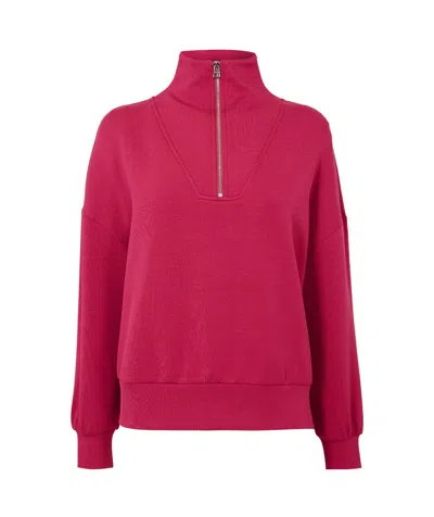 Varley Half-zip Sweatshirt In Red