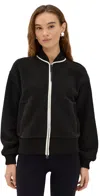 Varley Hansley Fleece Jacket In Black