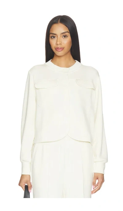 Varley Hartwell Button Through Jacket In White