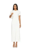 Varley Hattie Maxi Dress Egret In Ivory