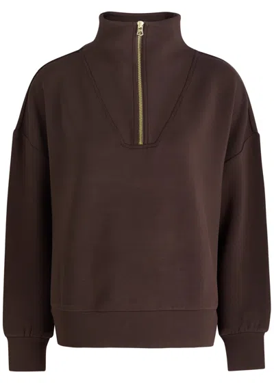 VARLEY VARLEY HAWLEY HALF-ZIP STRETCH-JERSEY SWEATSHIRT