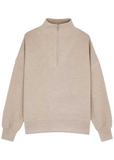 Varley Hawley Half-zip Sweatshirt In Grey