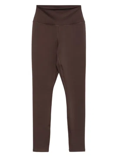 Varley Hoch Sitzende Leggings In Brown