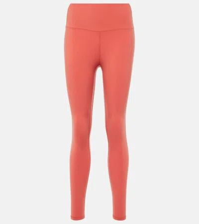 Varley High-rise Leggings In Red