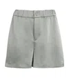 Varley High-rise Sarka Shorts In Gray