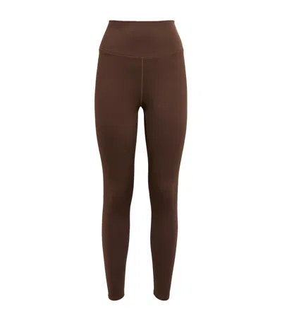 Varley High-waisted Assure Leggings In Brown