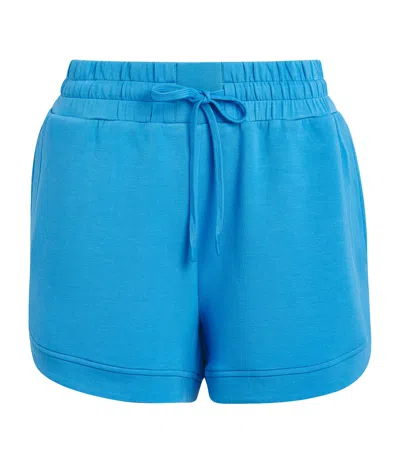 Varley High-rise Ollie Shorts In Blue