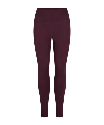 Varley High-waisted Leggings In Burgundy