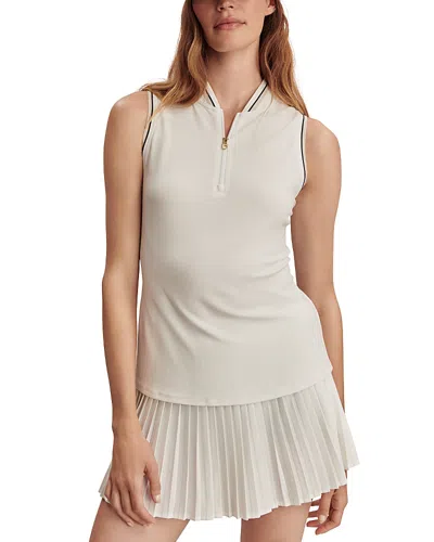 Varley Inga Performance Tank Top In White