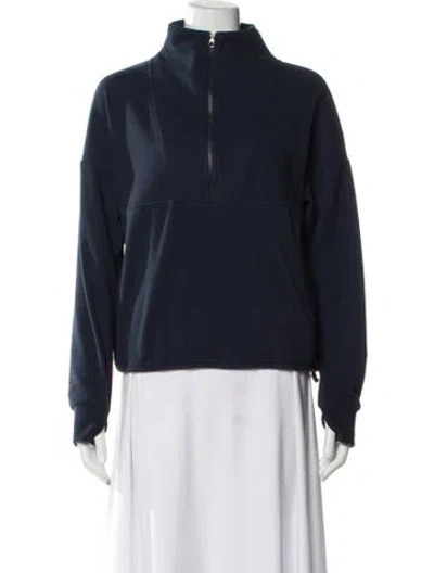 Pre-owned Varley Jacket In Blue